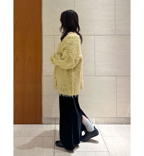 Ungrid「フィットベロアスカート」|スカート|