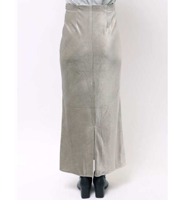 Ungrid「フィットベロアスカート」|スカート|