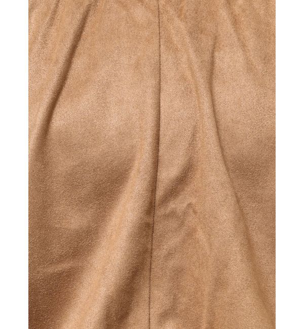 Ungrid「フェイクスウェードハーフスリーブバルーンブラウス」|シャツ・ブラウス|