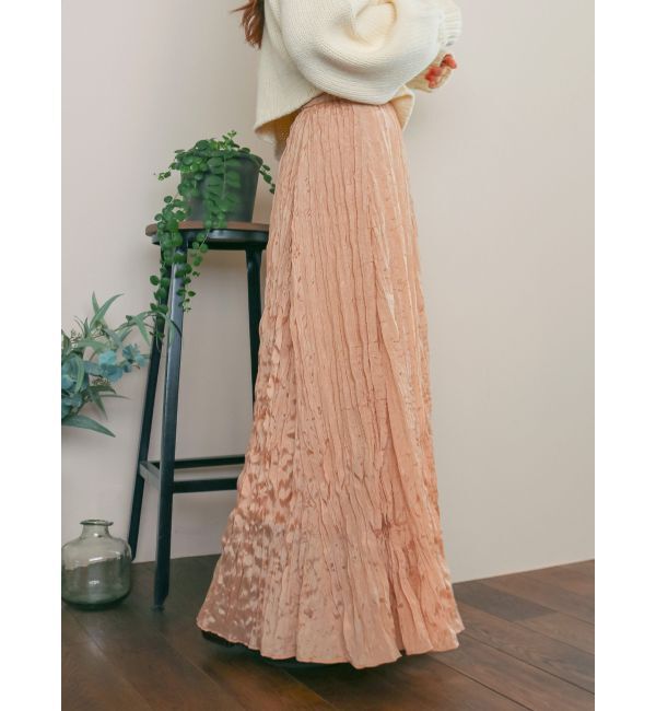 Ungrid「クリンクルボリュームスカート」|スカート|