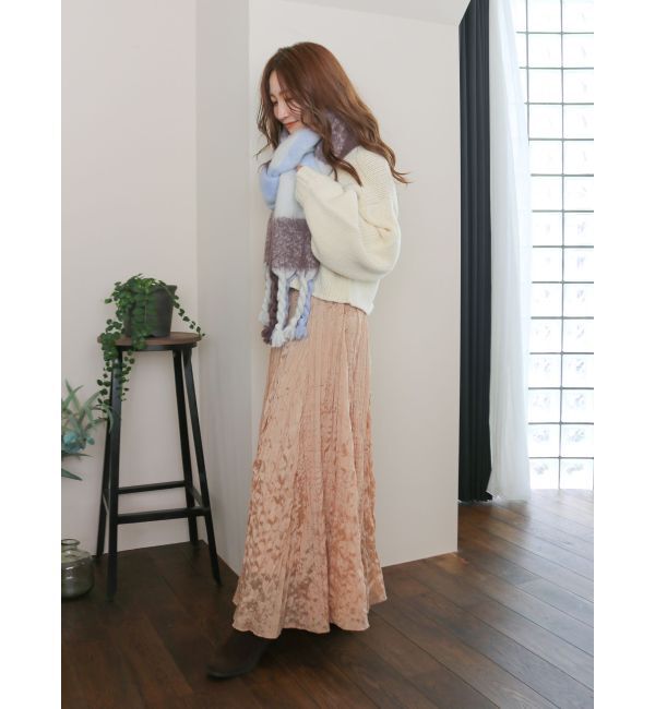 Ungrid「クリンクルボリュームスカート」|スカート|