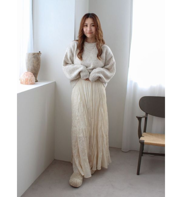 Ungrid「クリンクルボリュームスカート」|スカート|