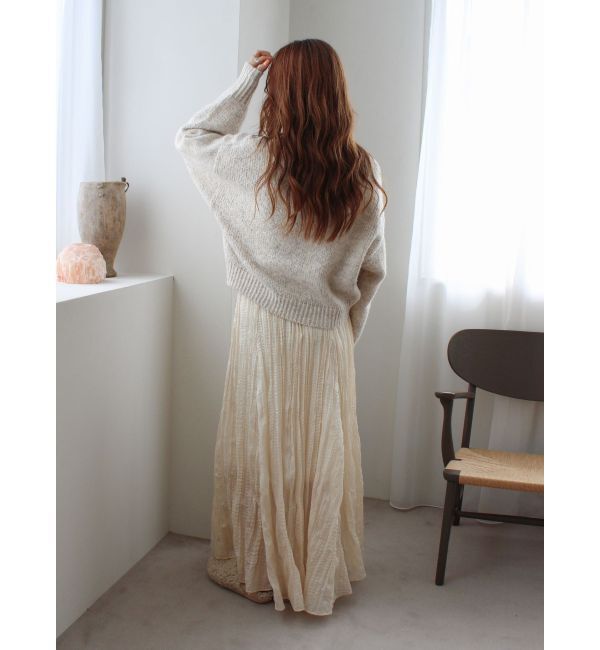 Ungrid「クリンクルボリュームスカート」|スカート|