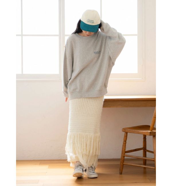 Ungrid「フリンジニットスカート」|スカート|