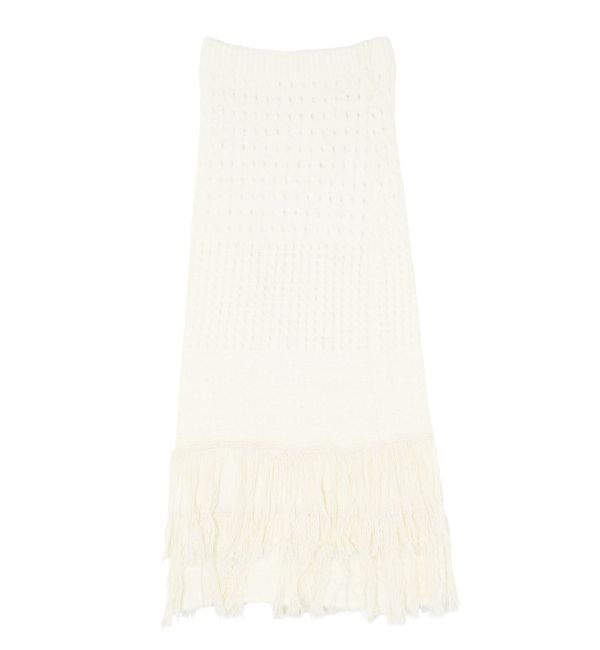 Ungrid「フリンジニットスカート」|スカート|