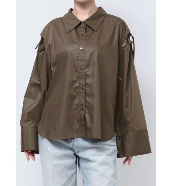 LAGUNAMOON「ショルダースリットシャツ」|シャツ・ブラウス|