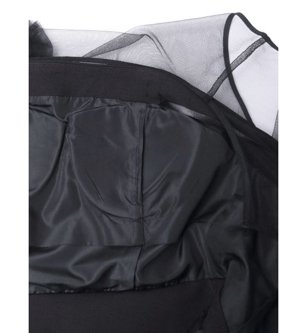 LAGUNAMOON「LADYコサージュチュールパンツドレス」|ドレス|