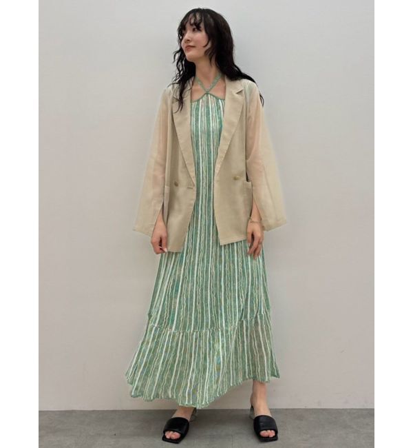 LAGUNAMOON「2WAYスリーブシアージャケット」|テーラードジャケット|