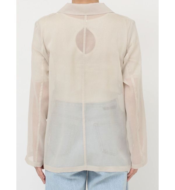 LAGUNAMOON「2WAYスリーブシアージャケット」|テーラードジャケット|