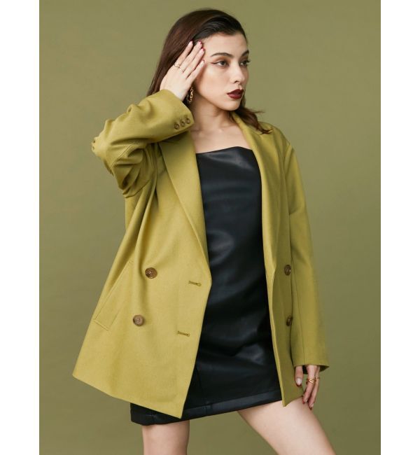 EVRIS「ルーズダブルジャケット」|テーラードジャケット|