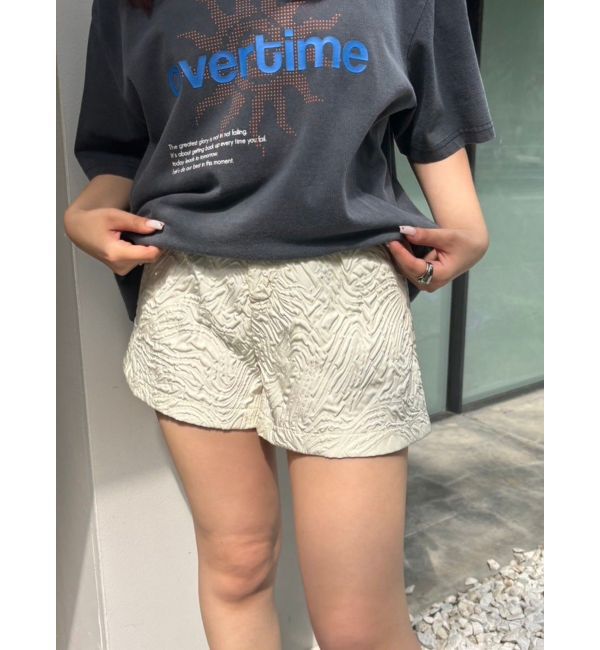 EVRIS「ジャガードショートパンツ」|その他|アイボリー