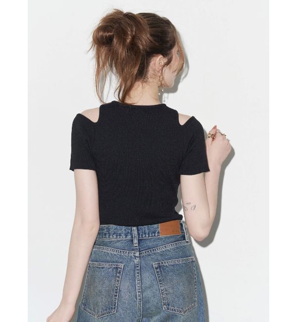 EVRIS「オープンショルダーニット」|ニット・セーター|