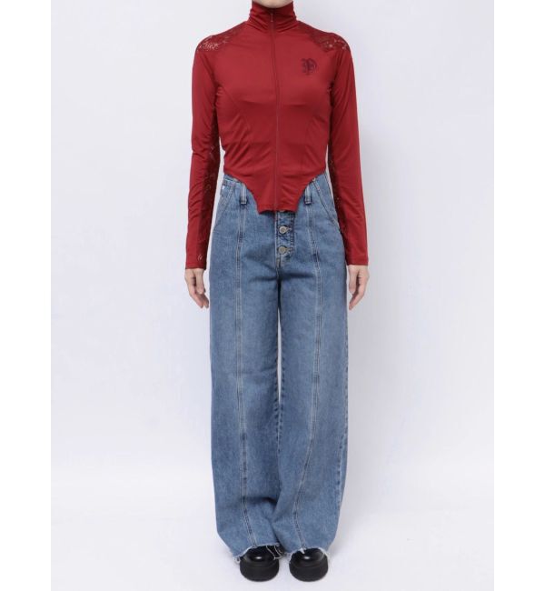 jouetie「【Something &times;PosTokyo】Race Combination Body suit」|Tシャツ・カットソー|