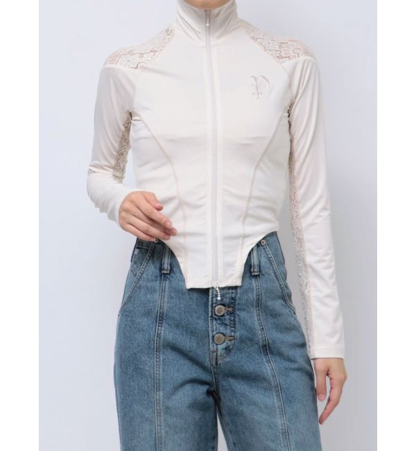 jouetie「【Something &times;PosTokyo】Race Combination Body suit」|Tシャツ・カットソー|