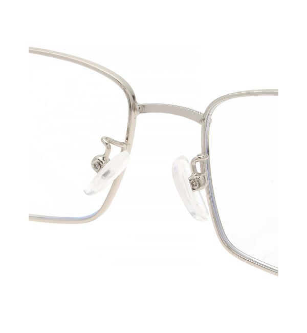 jouetie「メタルフレームスリムスクエアグラス」|メガネ|