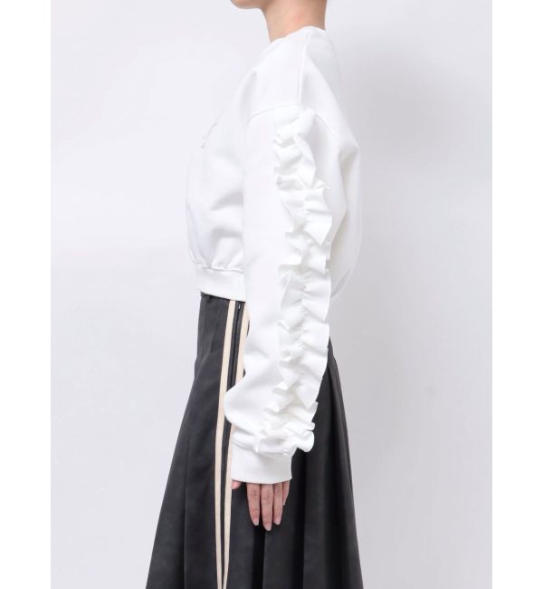 jouetie「ラインストーンフリルプルオーバー」|Tシャツ・カットソー|