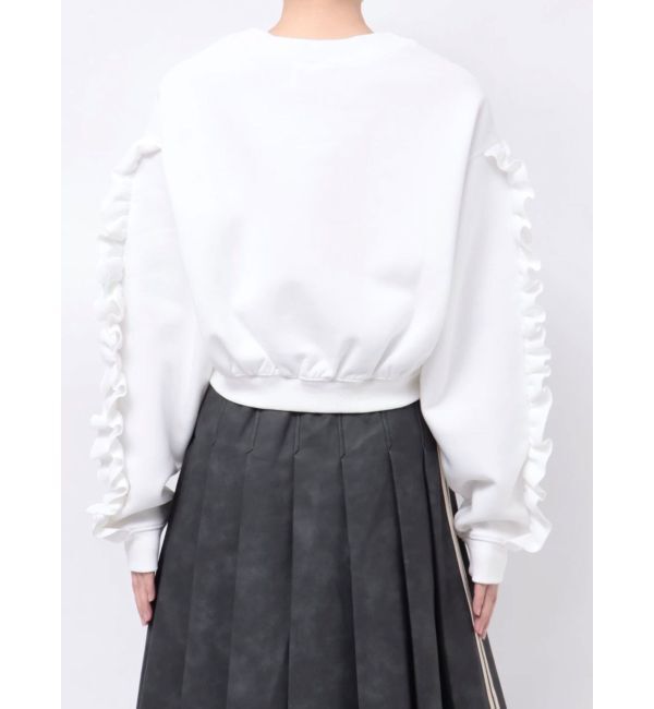 jouetie「ラインストーンフリルプルオーバー」|Tシャツ・カットソー|