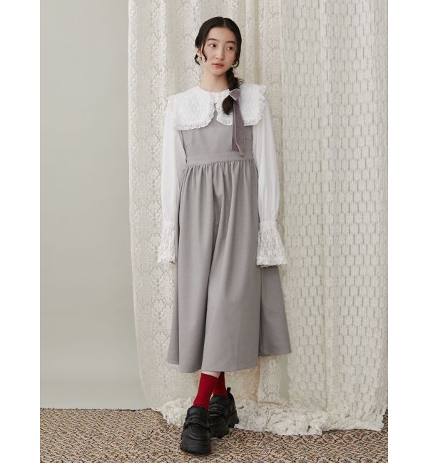 merry jenny「パデッドフリルローファー」|ローファー|