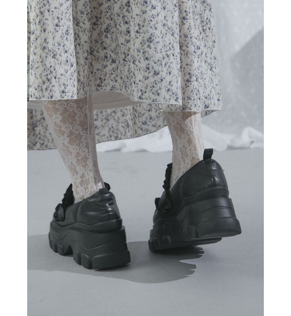 merry jenny「パデッドフリルローファー」|ローファー|