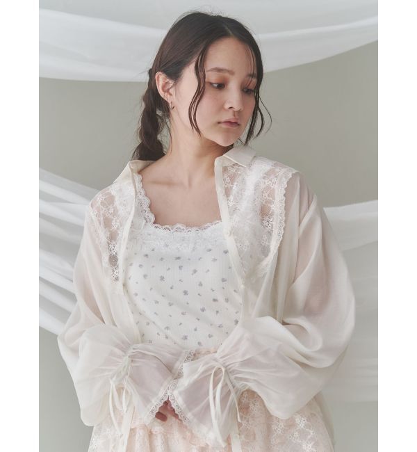 merry jenny「flower camisole tops」|キャミソール|