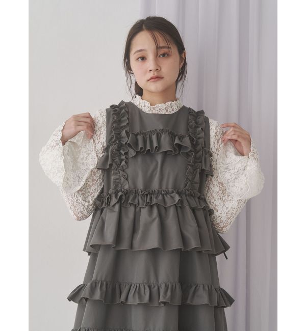 merry jenny「flowerレーストップス」|Tシャツ・カットソー|