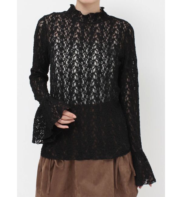 merry jenny「flowerレーストップス」|Tシャツ・カットソー|