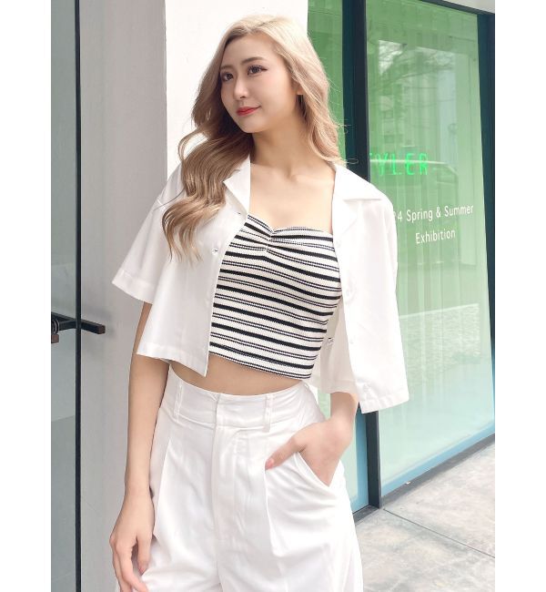 GYDA「ワッフルボーダーベアビスチェ」|その他|