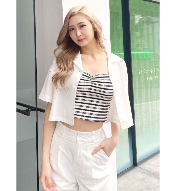 GYDA「ワッフルボーダーベアビスチェ」|その他|