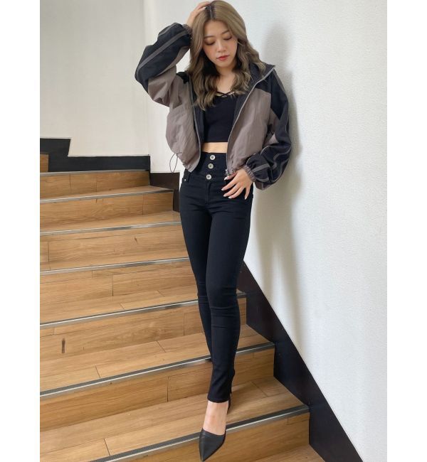 GYDA「バイカラートラックジャケット」|その他|