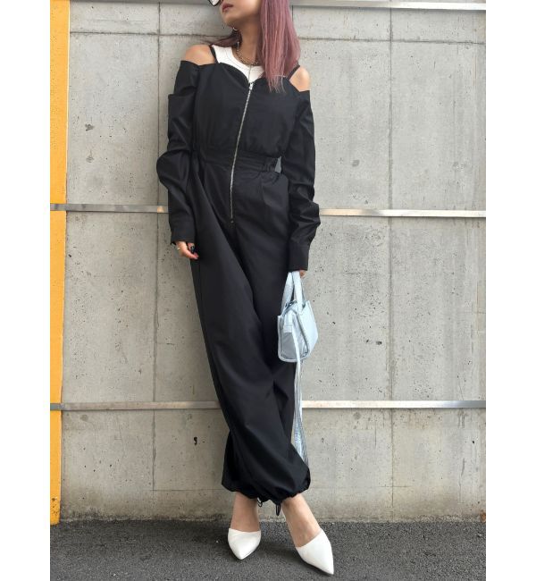 GYDA「【TINY】3WAYオフショルロンパース」|オールインワン|