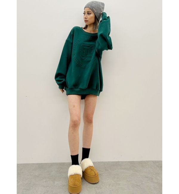 GYDA「GYGYロゴBIGエンボスプルオーバー」|Tシャツ・カットソー|