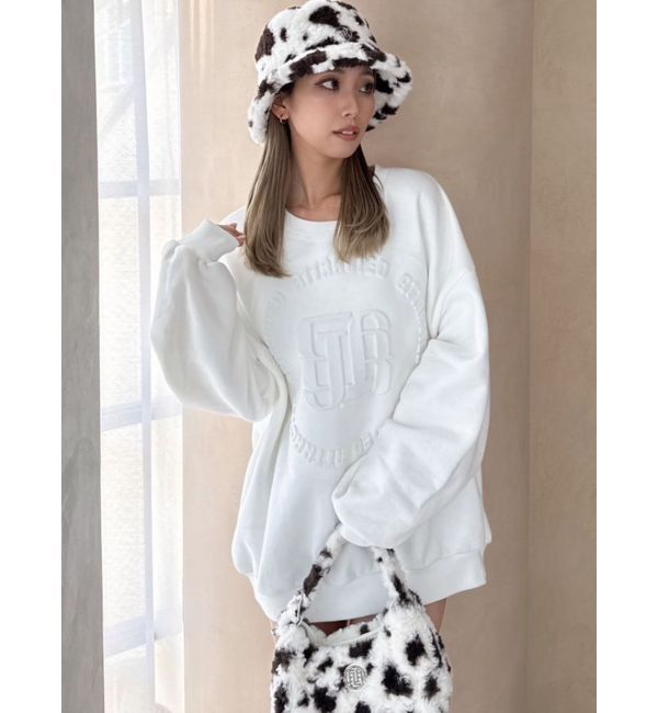 GYDA「GYGYロゴBIGエンボスプルオーバー」|Tシャツ・カットソー|