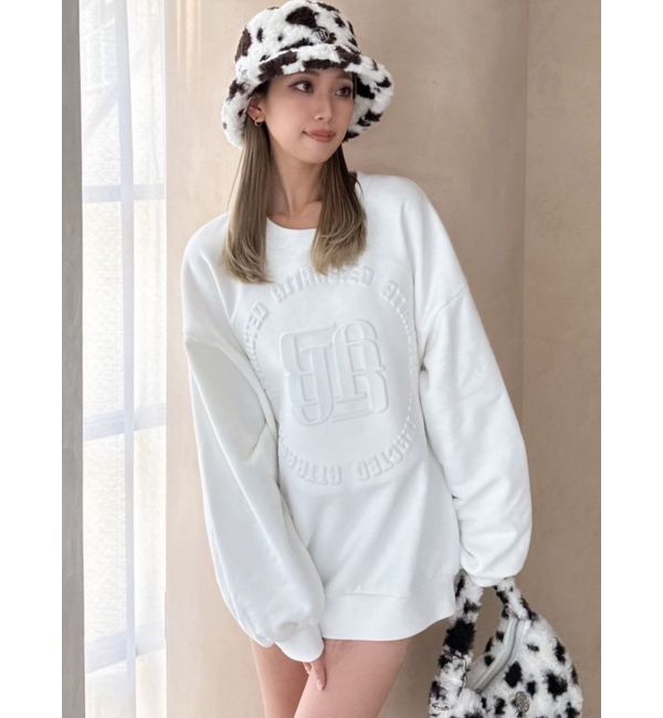 GYDA「GYGYロゴBIGエンボスプルオーバー」|Tシャツ・カットソー|