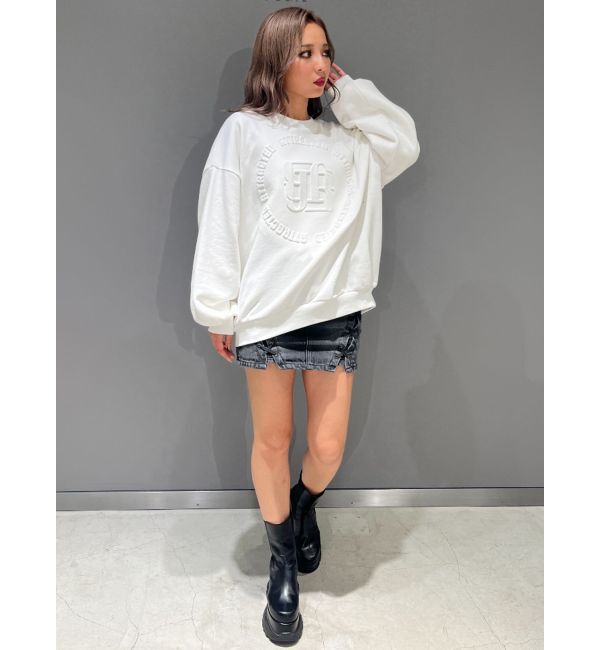 GYDA「GYGYロゴBIGエンボスプルオーバー」|Tシャツ・カットソー|