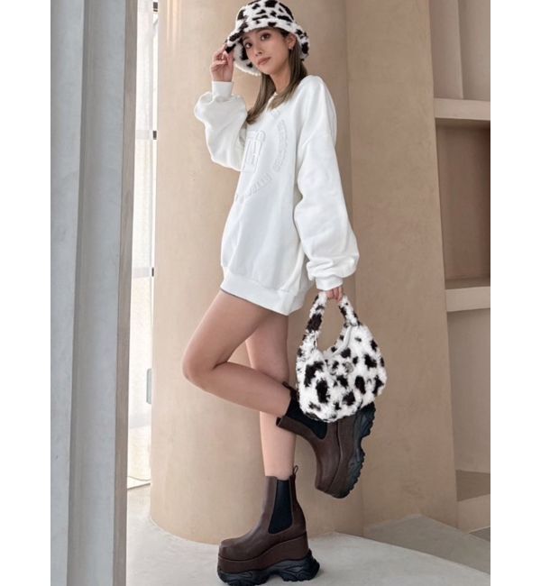 GYDA「GYGYロゴBIGエンボスプルオーバー」|Tシャツ・カットソー|