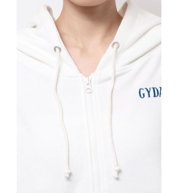 GYDA「スティッチ / GYDAバックラメプリントパーカー」|パーカー|