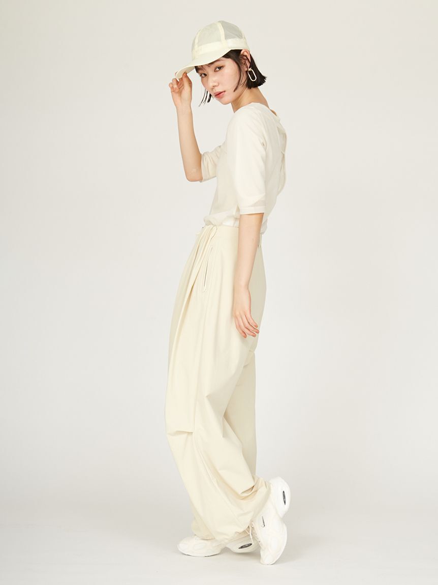 emmi atelier「パラシュートパンツ」|チノ|