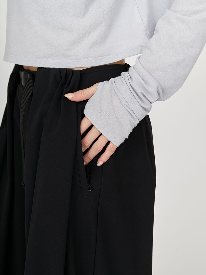 emmi atelier「パラシュートパンツ」|チノ|