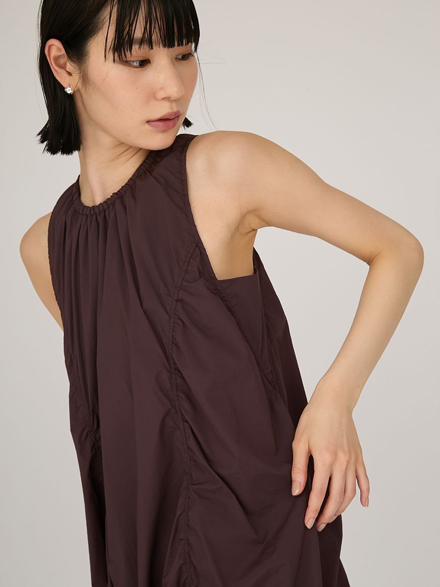 emmi atelier「ナイロンバルーンワンピース」|ワンピース|