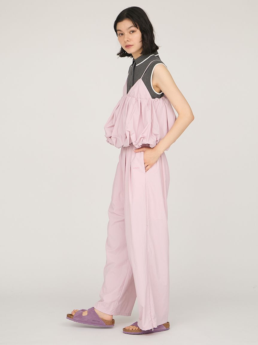 emmi atelier「ナイロンイージーパンツ」|チノ|