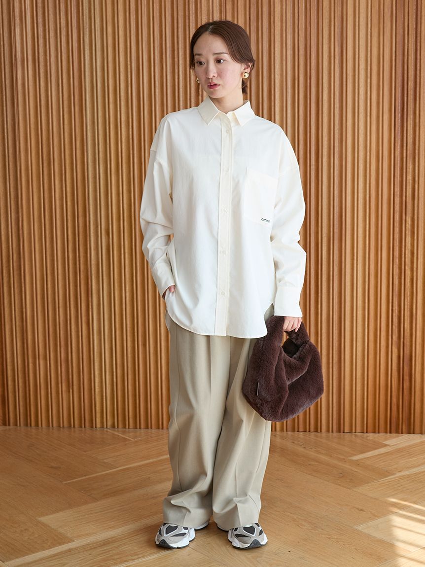 emmi atelier「ファーライクバッグ」|ハンドバッグ|