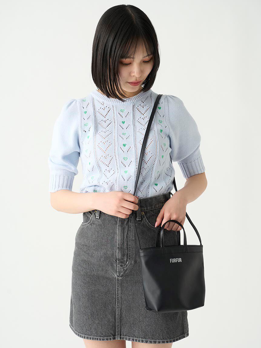 FURFUR「ダブルフェイスミニショルダーバッグ」|ショルダー・メッセンジャー|