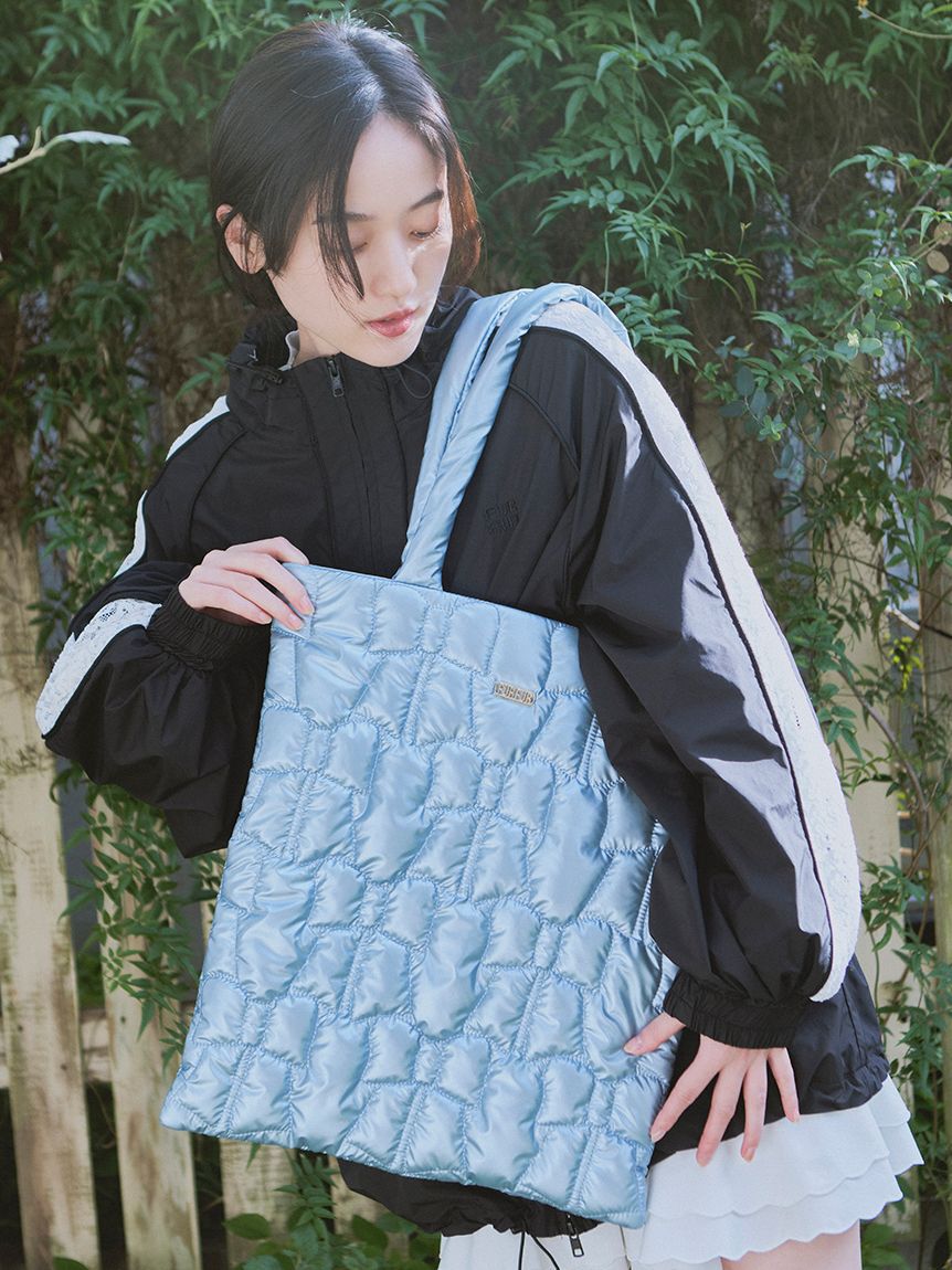 FURFUR「【WEB限定カラー】リボンキルティングトートバッグ」|トートバッグ|