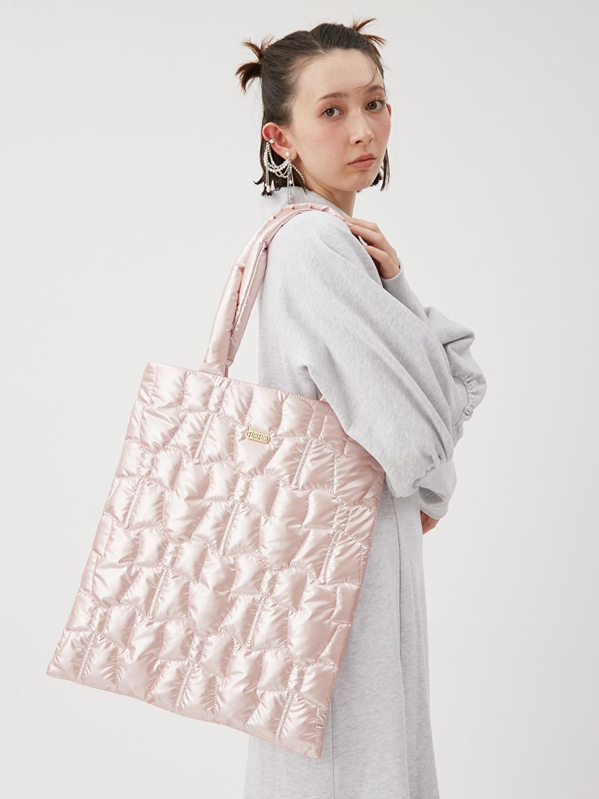 FURFUR「【WEB限定カラー】リボンキルティングトートバッグ」|トートバッグ|