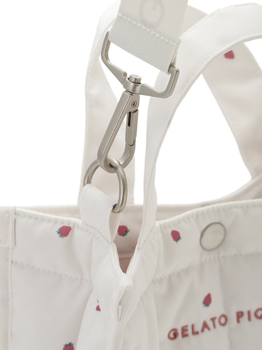  GELATO PIQUE CAT&DOG「【CAT&DOG】【販路限定商品】ストロベリーキルティングお散歩バッグＳ」|その他|