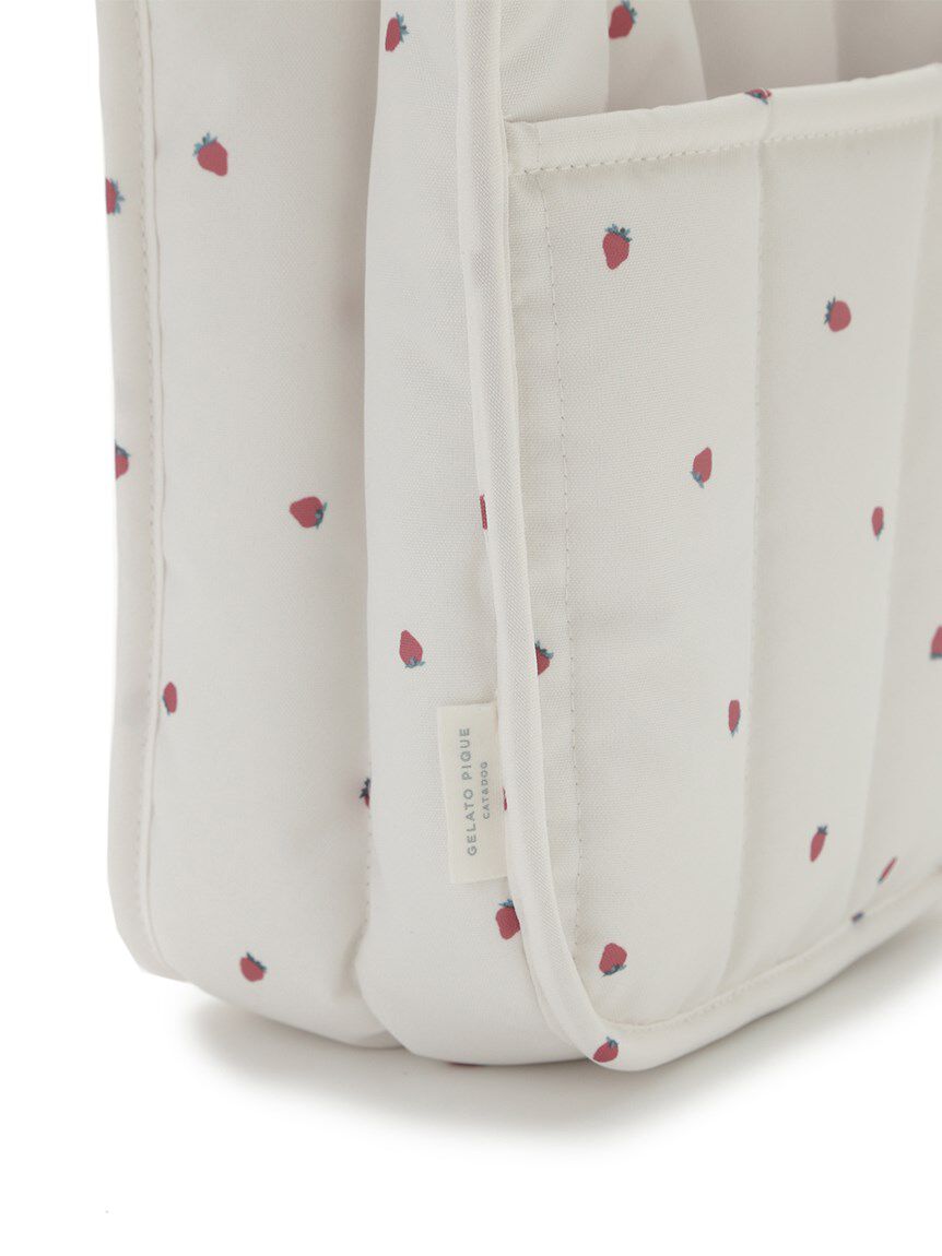  GELATO PIQUE CAT&DOG「【CAT&DOG】【販路限定商品】ストロベリーキルティングお散歩バッグＳ」|その他|