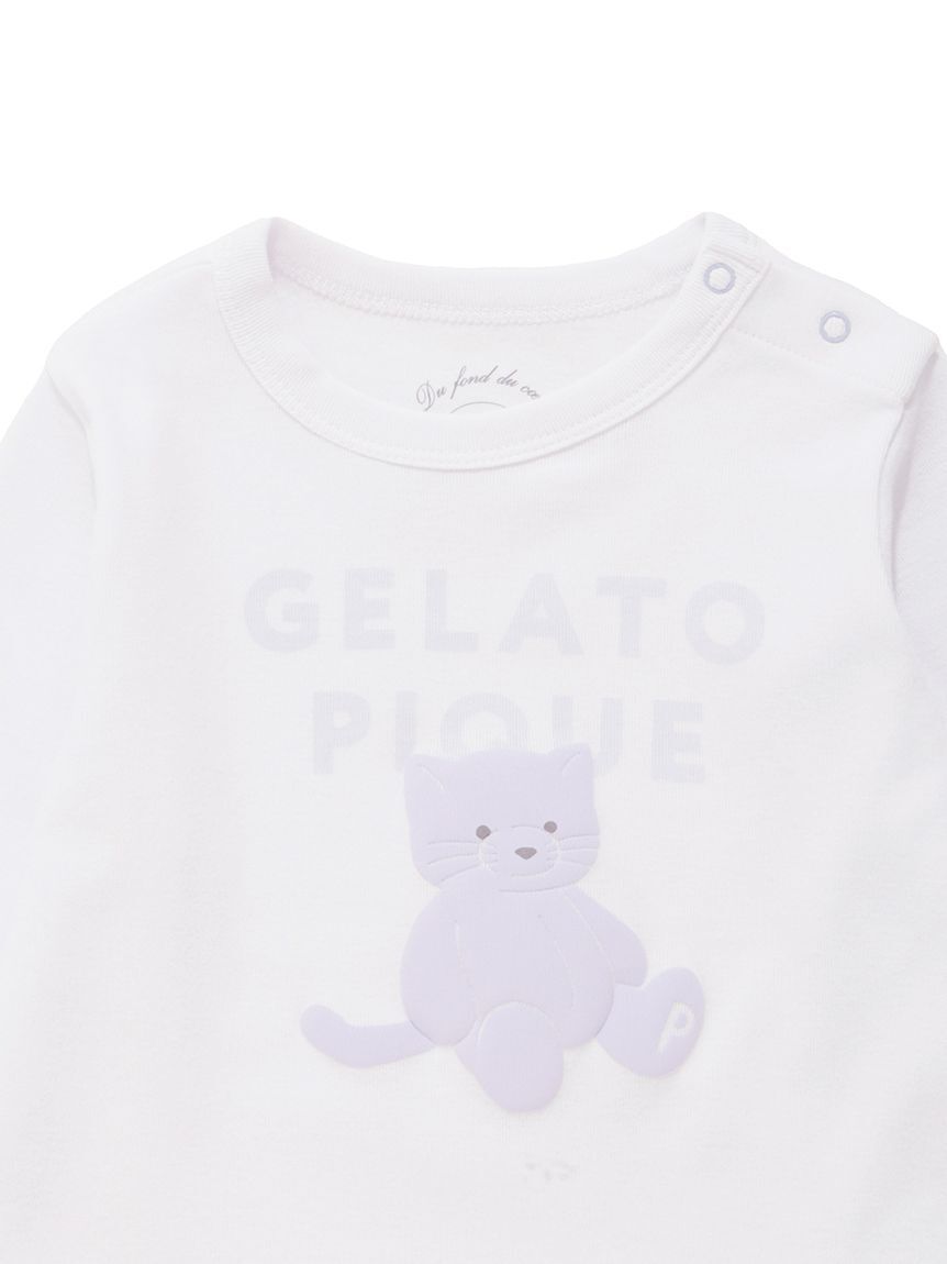 GELATO PIQUE KIDS & BABY「【BABY】ぬいぐるみワンポイントロンT」|その他ベビーウェア|