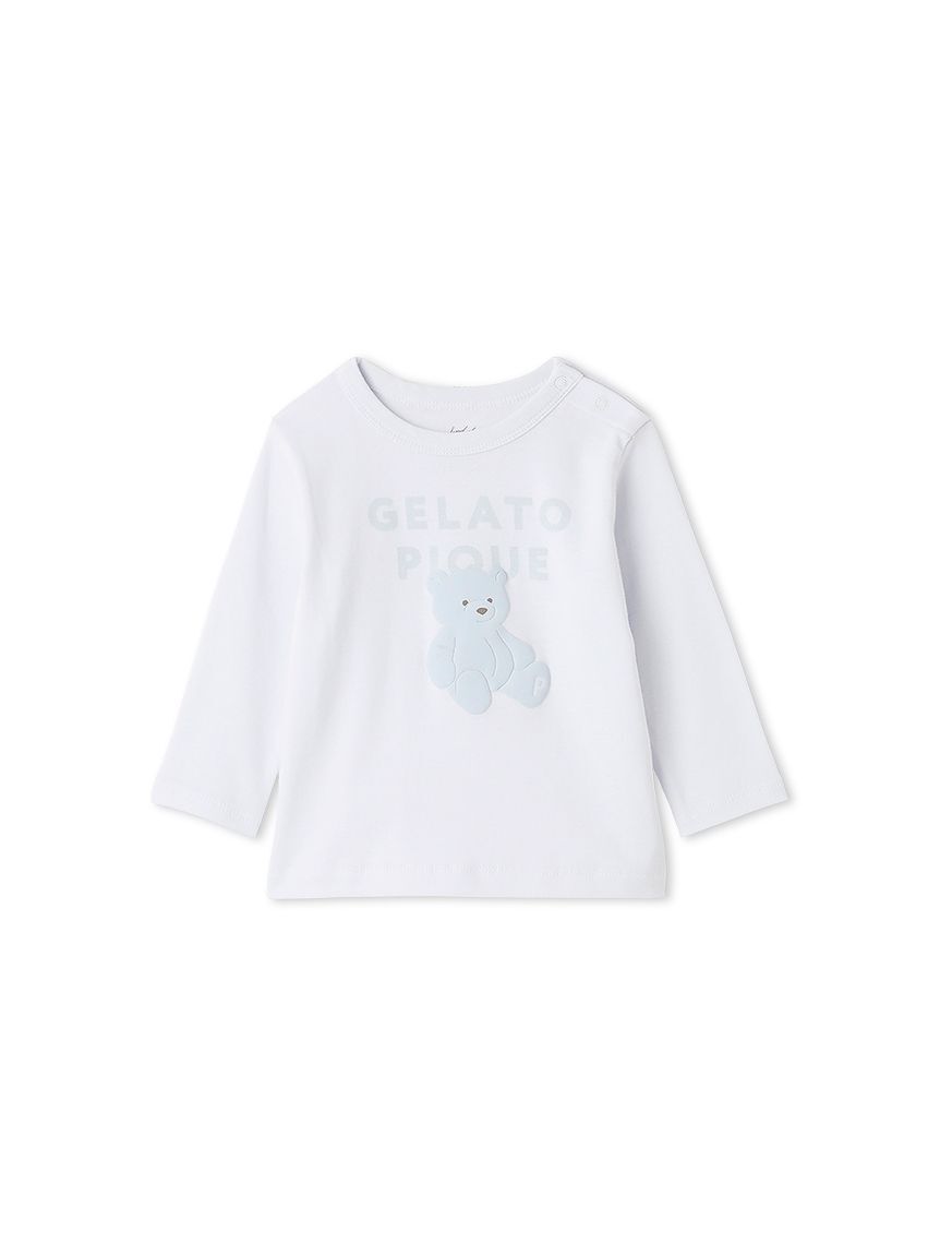 GELATO PIQUE KIDS & BABY「【BABY】ぬいぐるみワンポイントロンT」|その他ベビーウェア|BLU