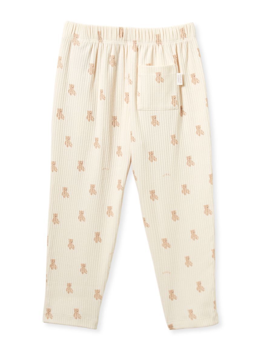gelato pique kids&baby「【KIDS】ぬいぐるみ柄ロングパンツ」|ルームウェア|