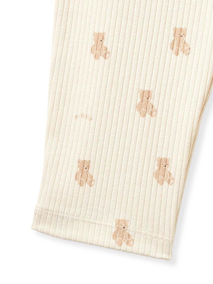 gelato pique kids&baby「【KIDS】ぬいぐるみ柄ロングパンツ」|ルームウェア|